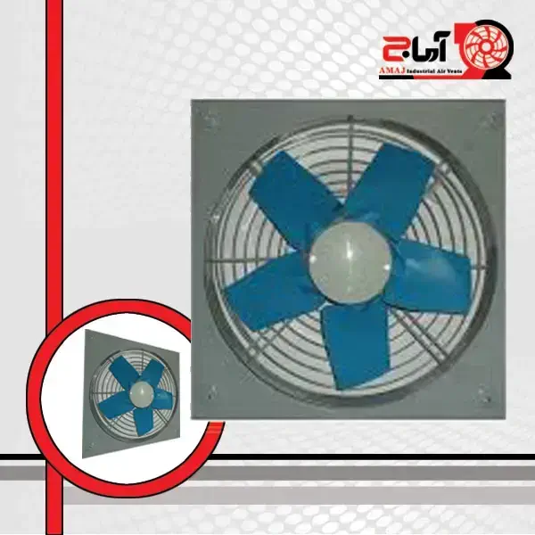 هواکش صنعتی دمنده سبک فلزی 60 سانت 1360دور